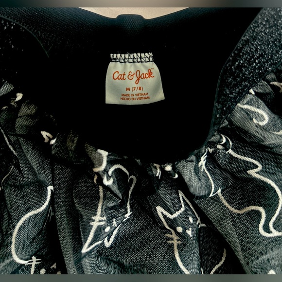 Halloween Ghost Cats Skirt - Picture 2 of 2